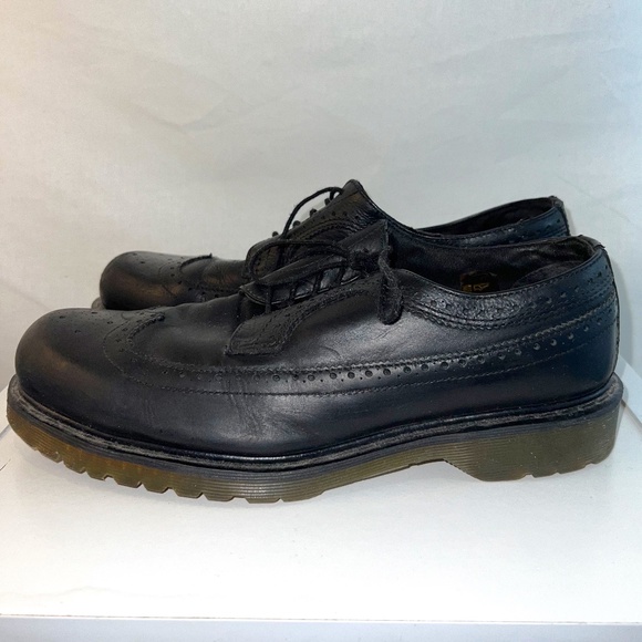 Dr. Martens - 14013 - Vintage Chunky Sole - Smooth Leather Brogue Oxfords - US11 - Picture 1 of 11